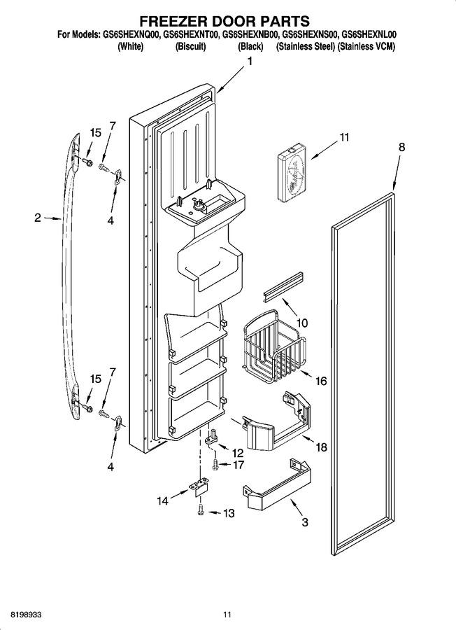 Diagram for GS6SHEXNS00