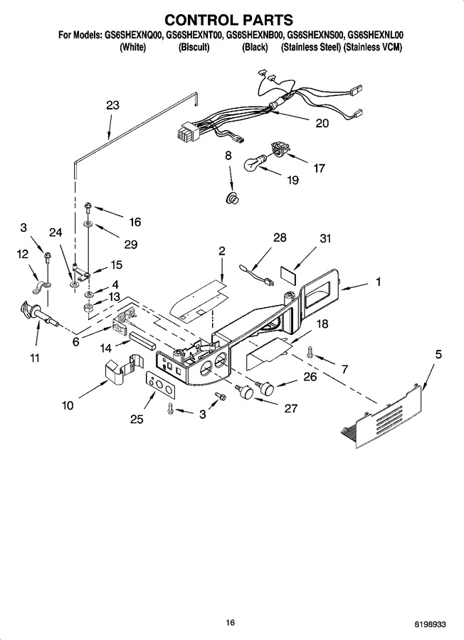 Diagram for GS6SHEXNL00