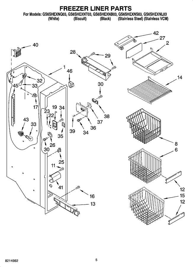 Diagram for GS6SHEXNL03