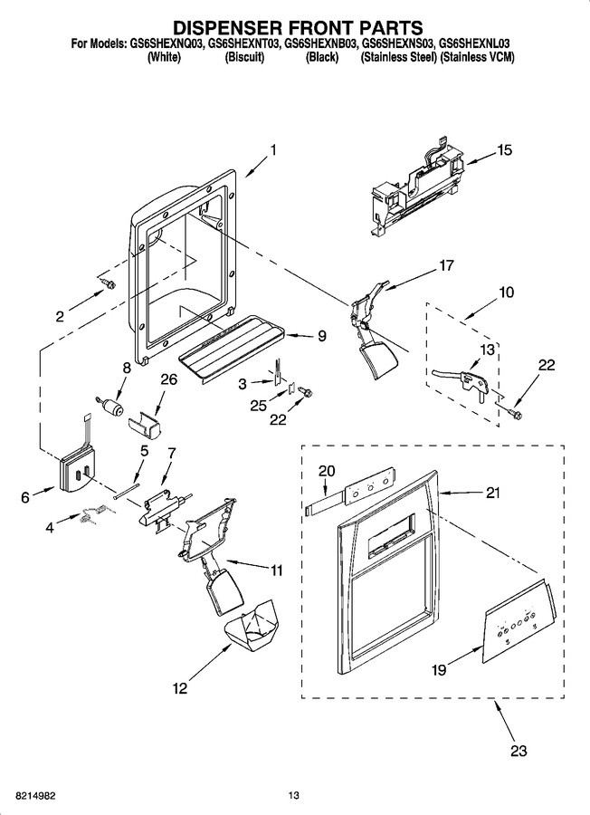 Diagram for GS6SHEXNB03