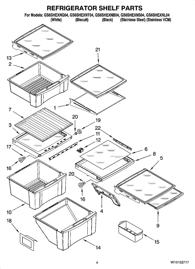 Diagram for GS6SHEXNB04