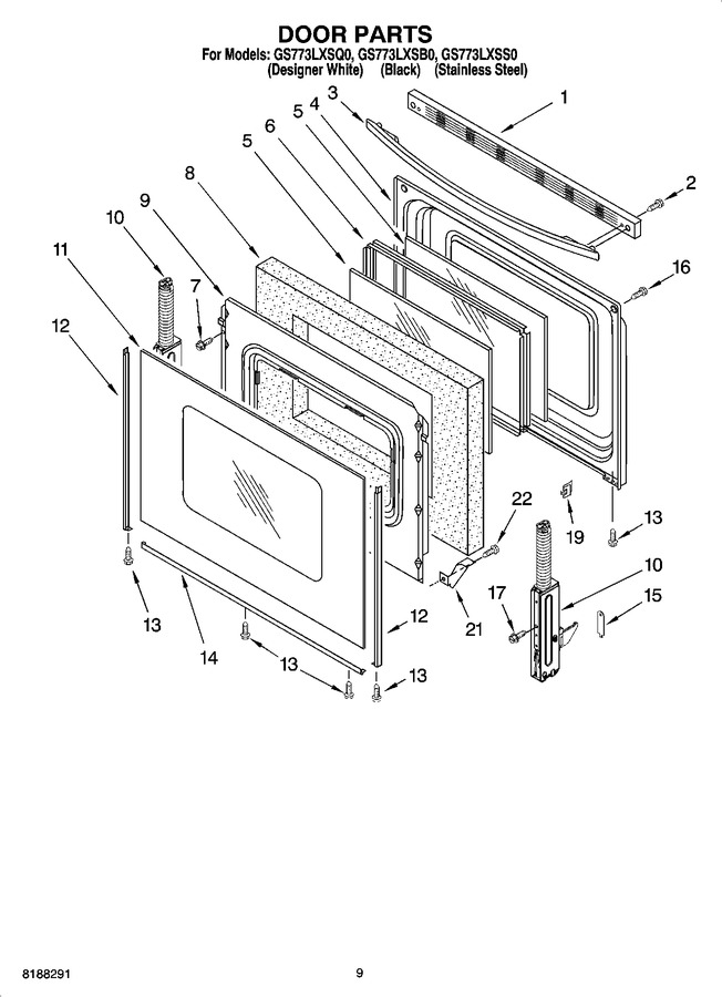 Diagram for GS773LXSS0
