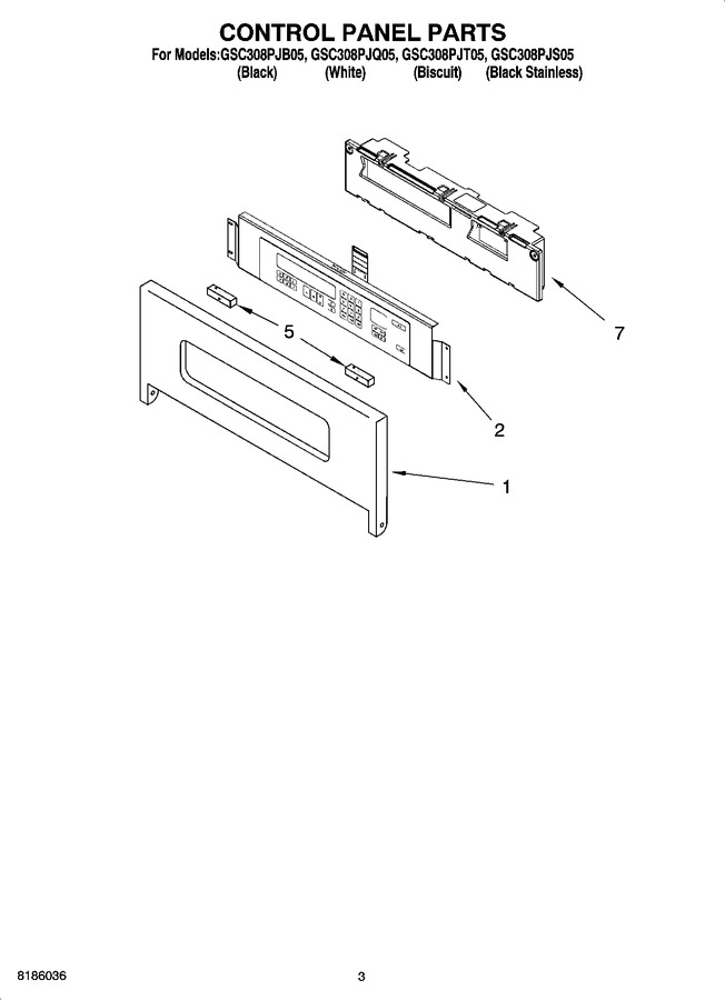 Diagram for GSC308PJT05