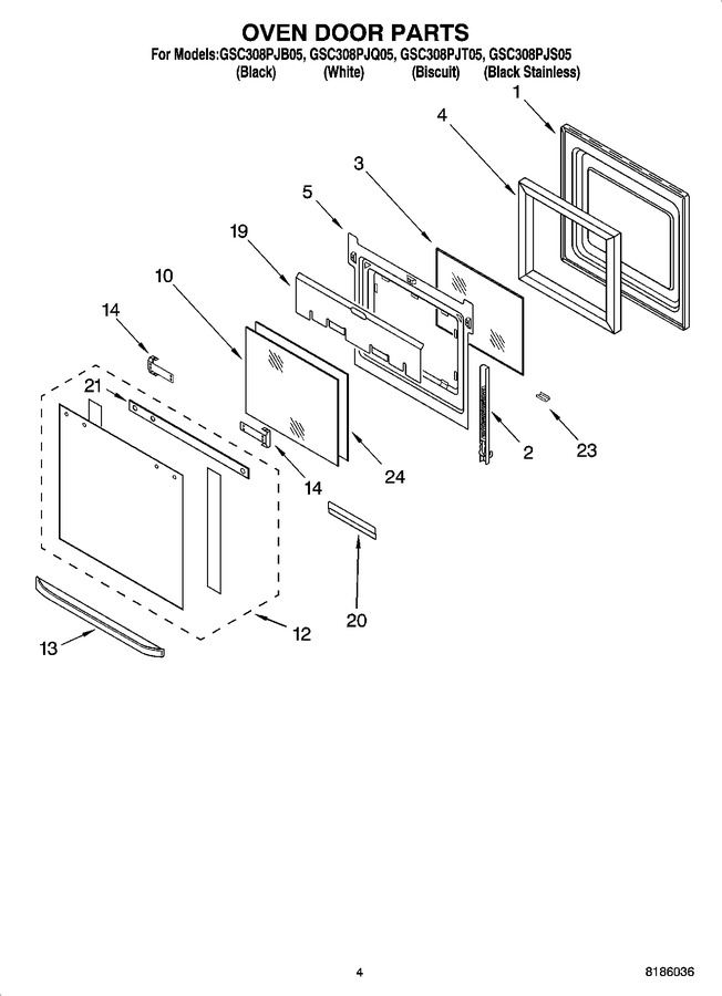 Diagram for GSC308PJT05