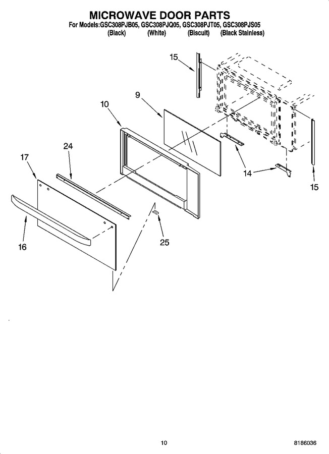 Diagram for GSC308PJT05