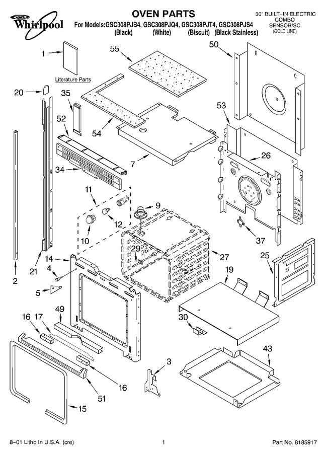 Diagram for GSC308PJQ4