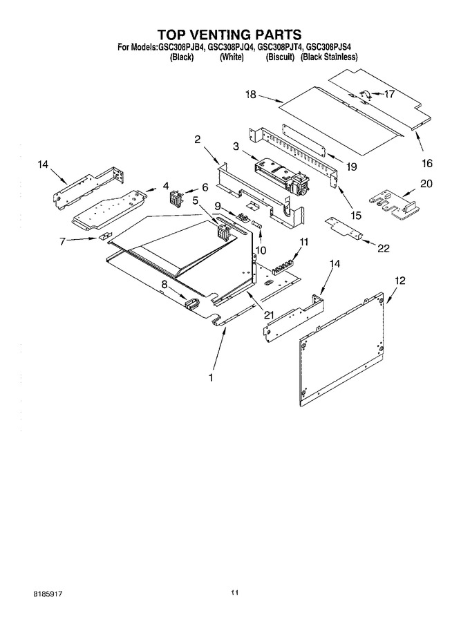Diagram for GSC308PJT4
