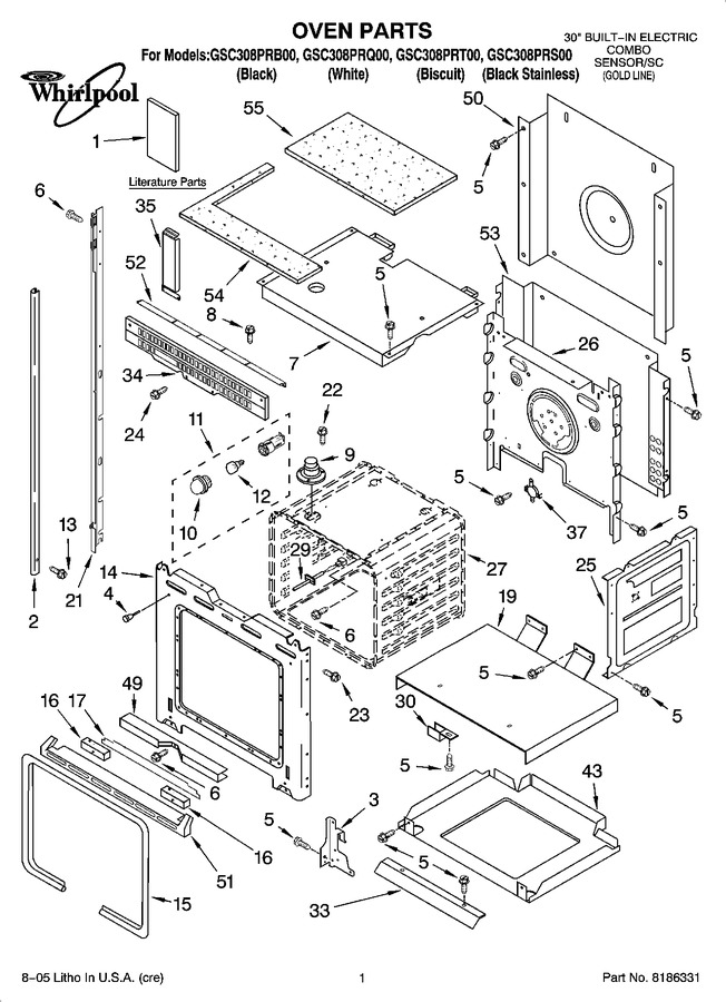 Diagram for GSC308PRT00
