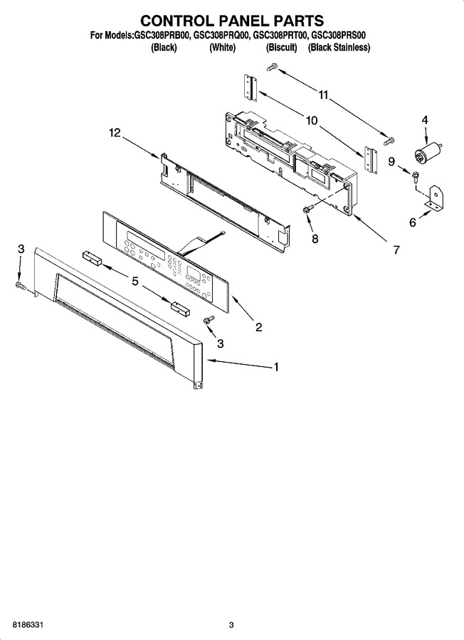 Diagram for GSC308PRQ00