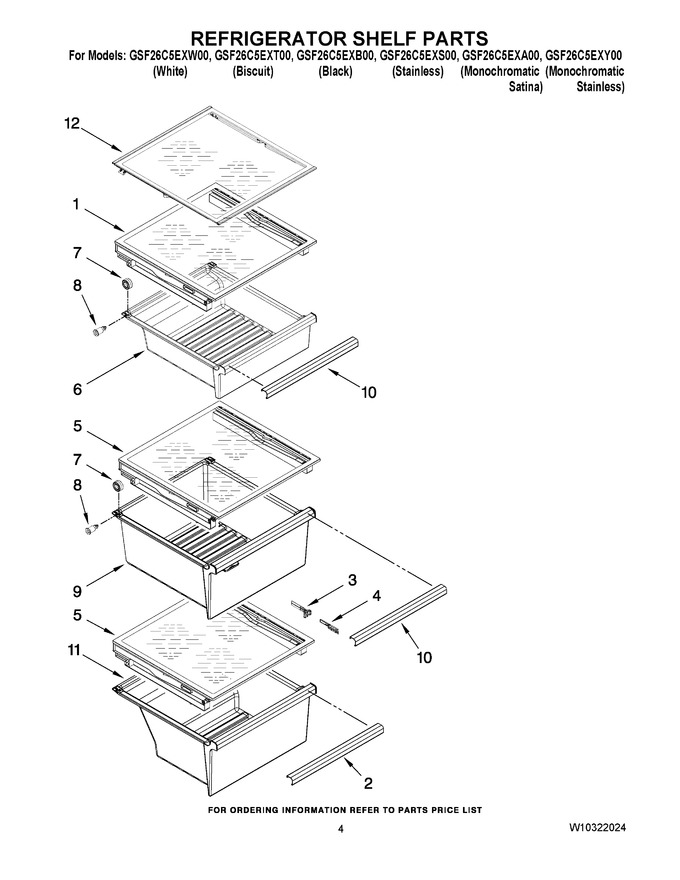 Diagram for GSF26C5EXA00