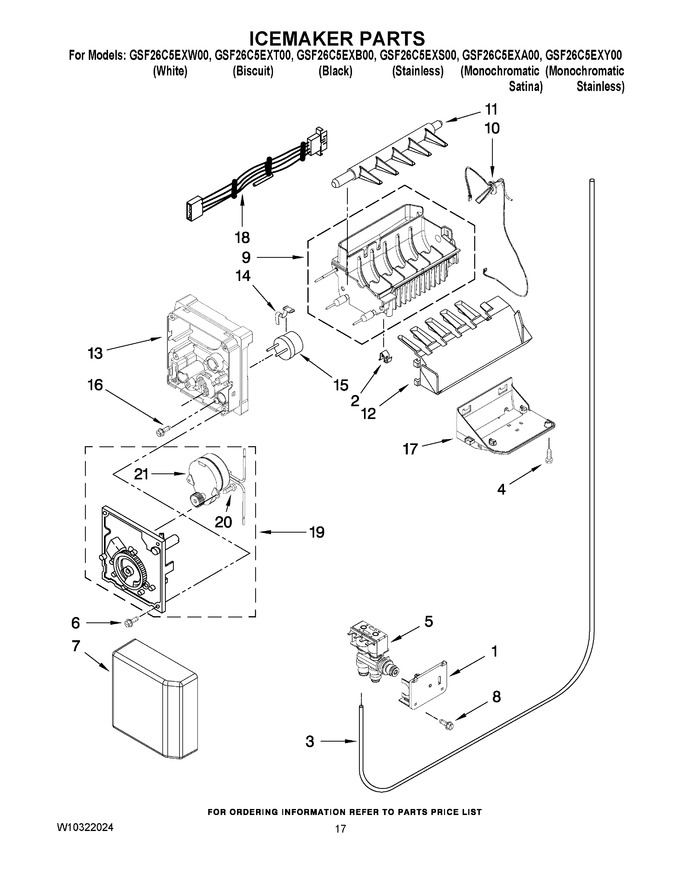 Diagram for GSF26C5EXS00