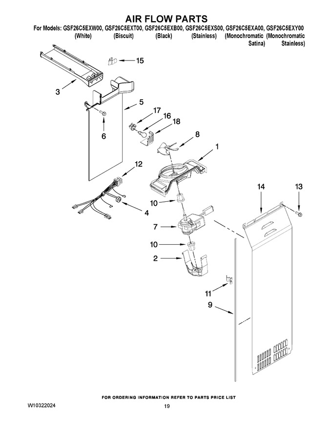 Diagram for GSF26C5EXS00