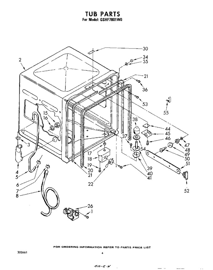 Diagram for GSHF7801W0