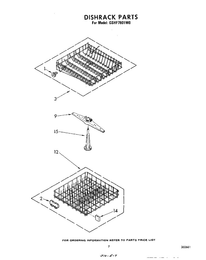 Diagram for GSHF7801W0