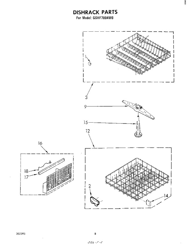 Diagram for GSHF7804W0