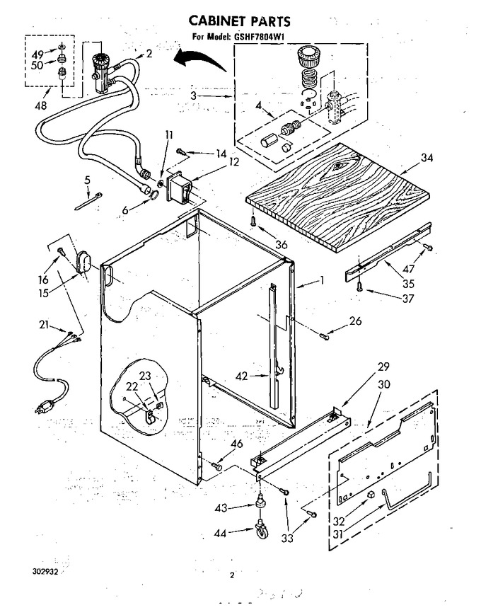 Diagram for GSHF7804W1