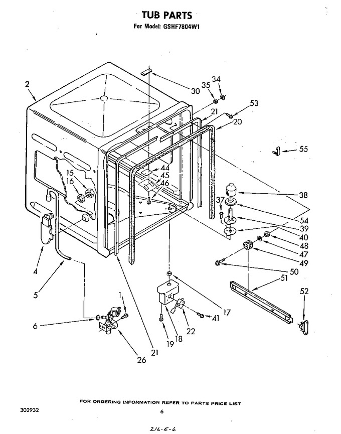 Diagram for GSHF7804W1