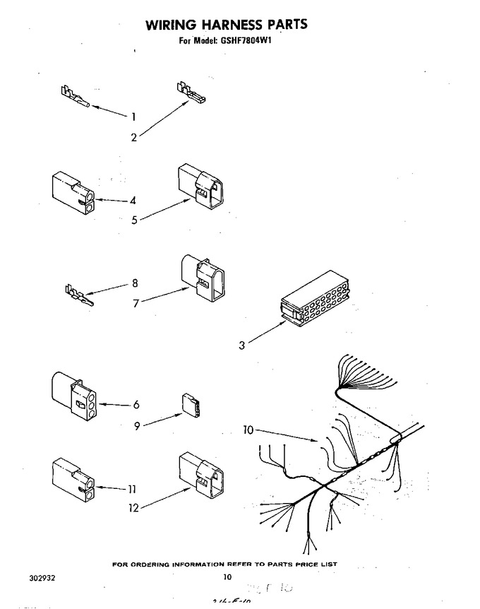 Diagram for GSHF7804W1