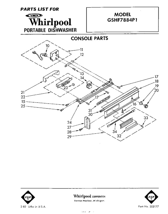 Diagram for GSHF7884P1