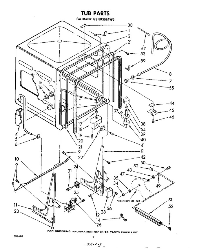 Diagram for GSHU3024W0