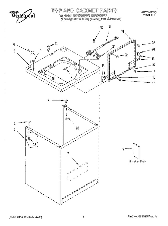 Diagram for GSL9365EQ2