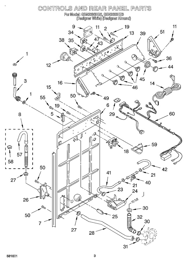 Diagram for GSN2000HQ0