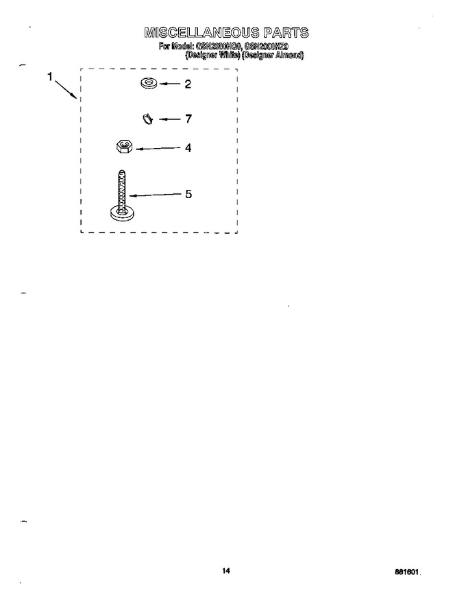 Diagram for GSN2000HQ0