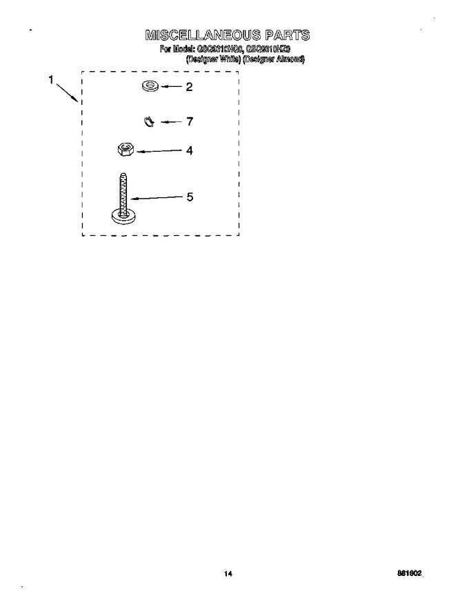 Diagram for GSQ9310HQ0