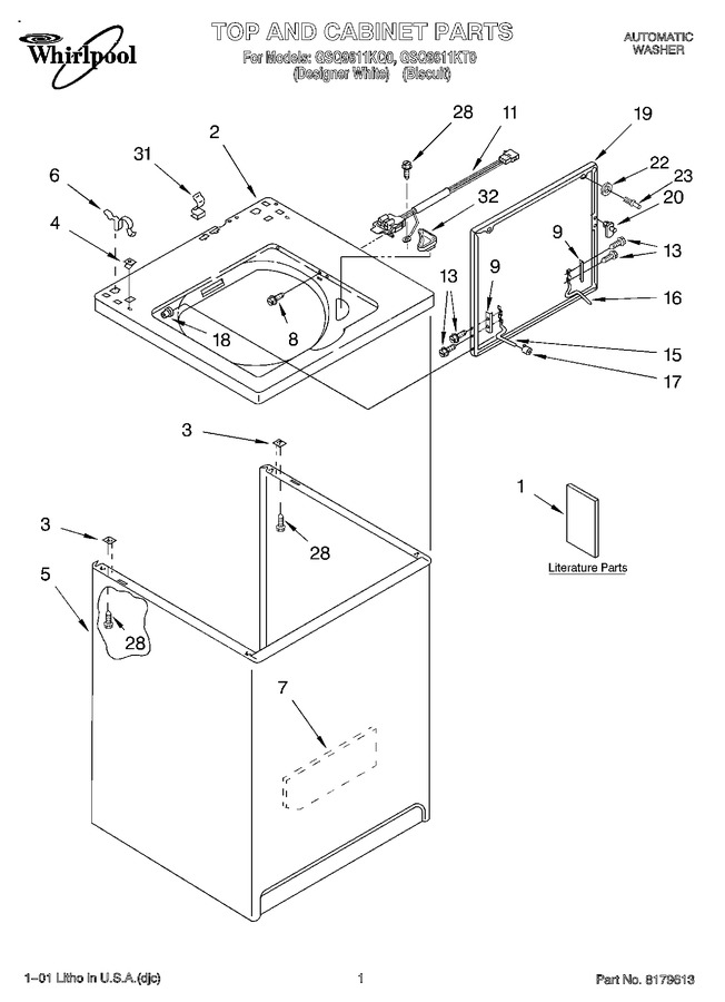 Diagram for GSQ9611KQ0