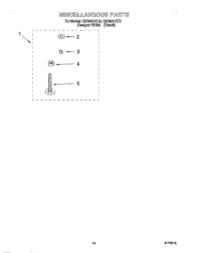 Diagram for GSQ9611KT0