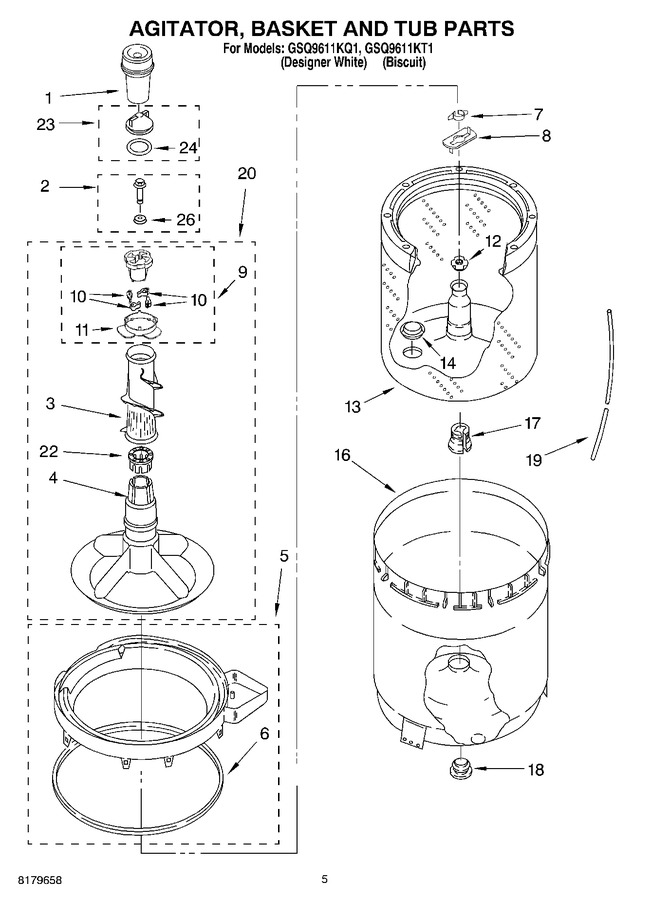 Diagram for GSQ9611KQ1