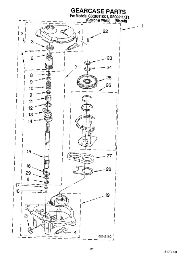 Diagram for GSQ9611KT1