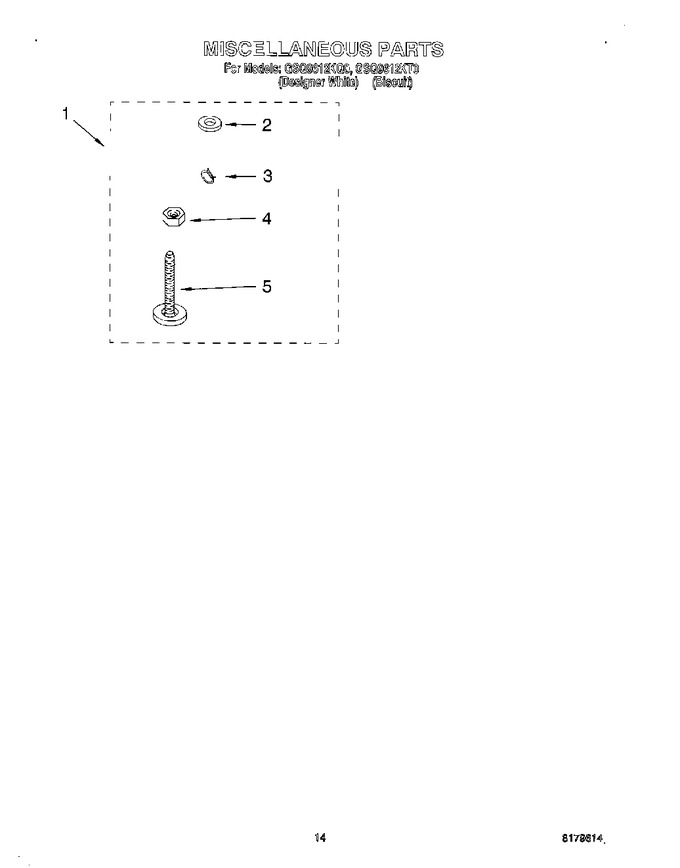 Diagram for GSQ9612KQ0