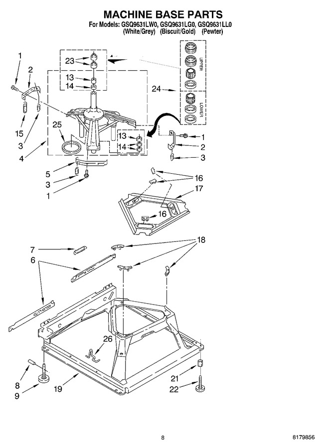 Diagram for GSQ9631LG0