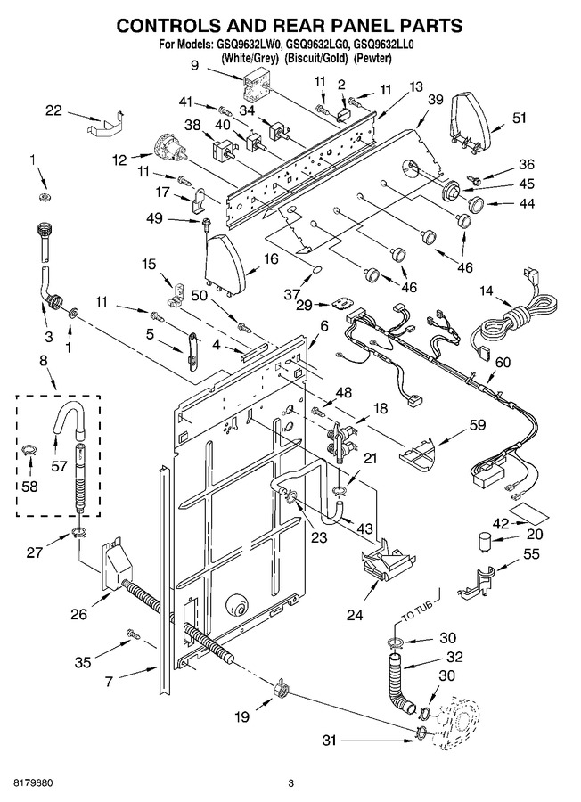 Diagram for GSQ9632LW0
