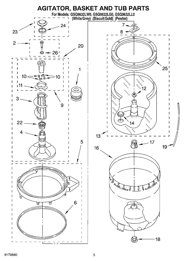 Diagram for GSQ9632LL0