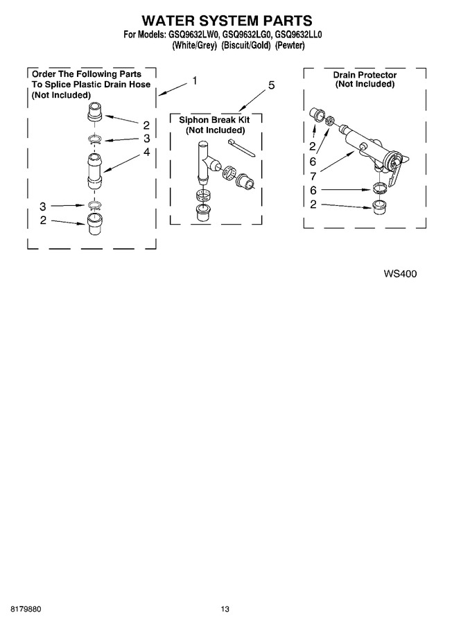 Diagram for GSQ9632LL0