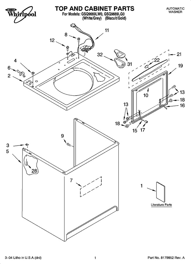 Diagram for GSQ9669LG0