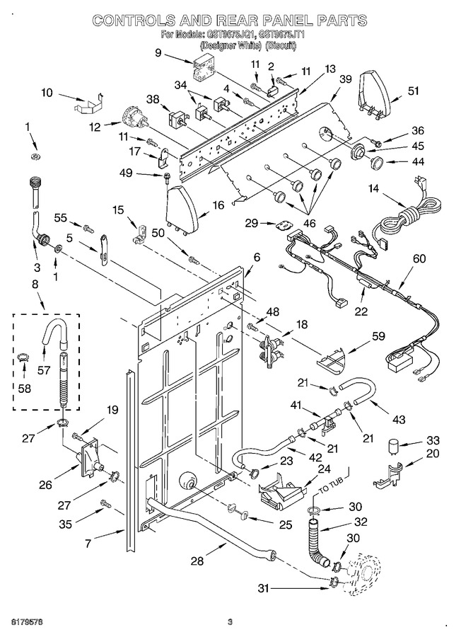 Diagram for GST9675JT1