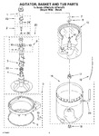 Diagram for 03 - Agitator, Basket And Tub