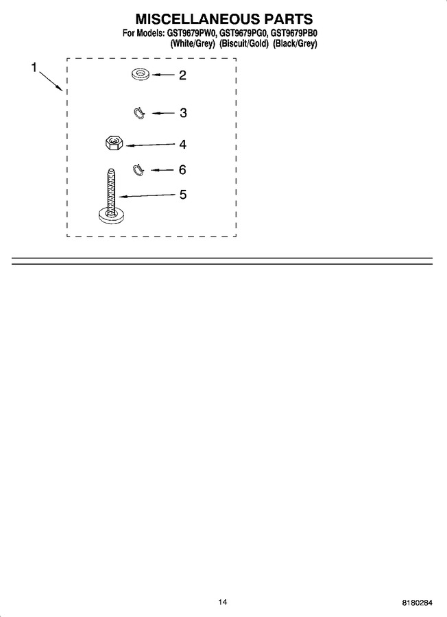 Diagram for GST9679PW0