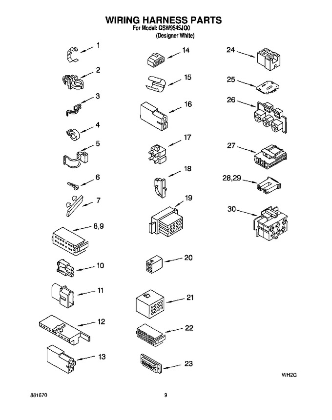 Diagram for GSW9545JQ0