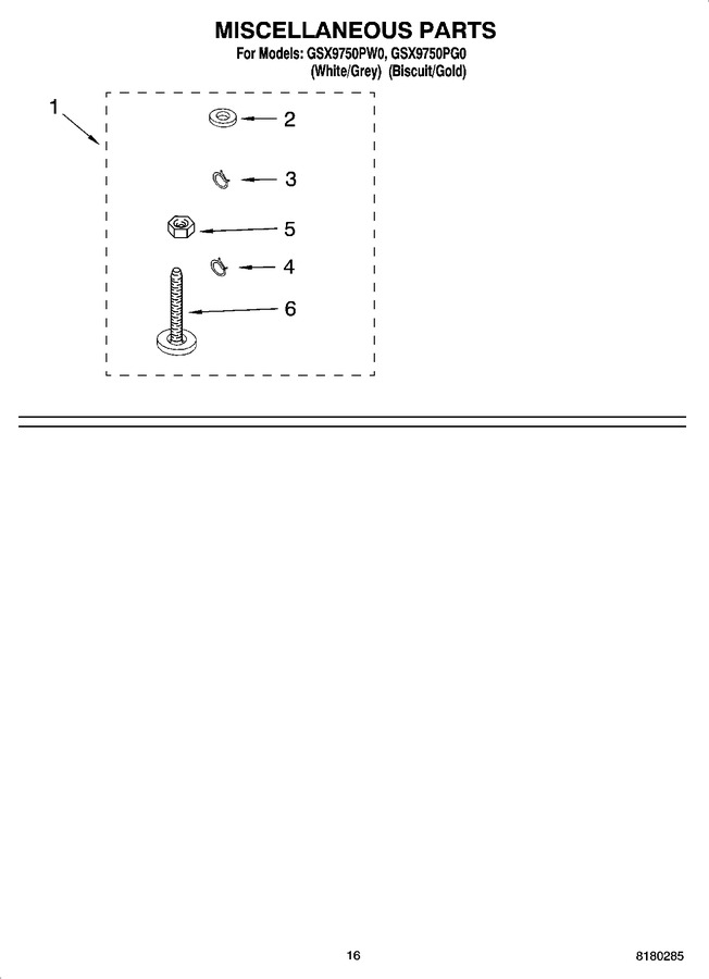 Diagram for GSX9750PW0