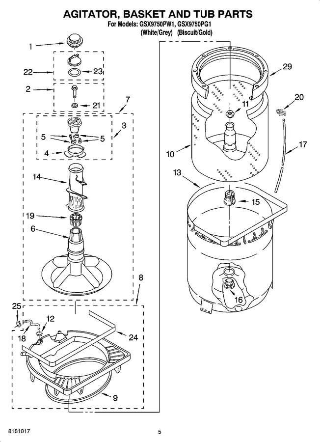 Diagram for GSX9750PW1