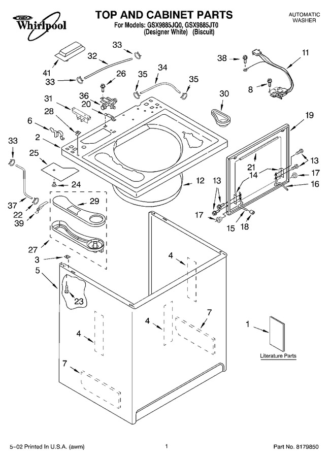 Diagram for GSX9885JT0