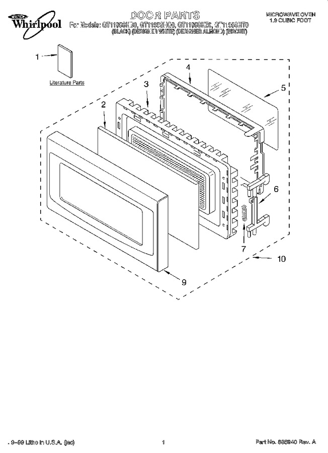 Diagram for GT1195SHZ0