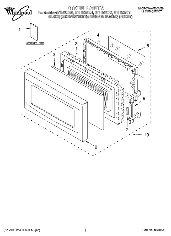 Diagram for GT1195SHT1