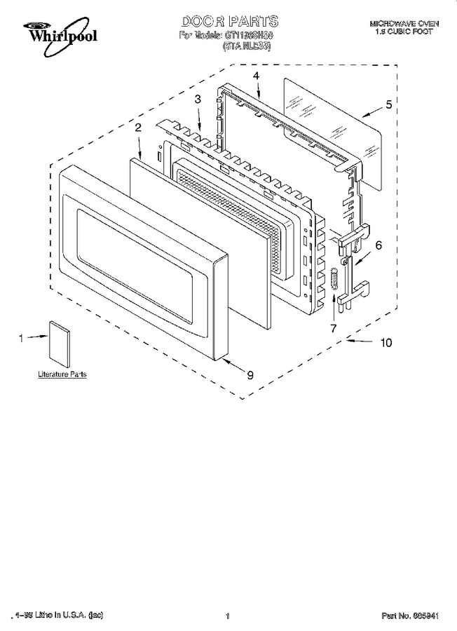 Diagram for GT1196SHS0