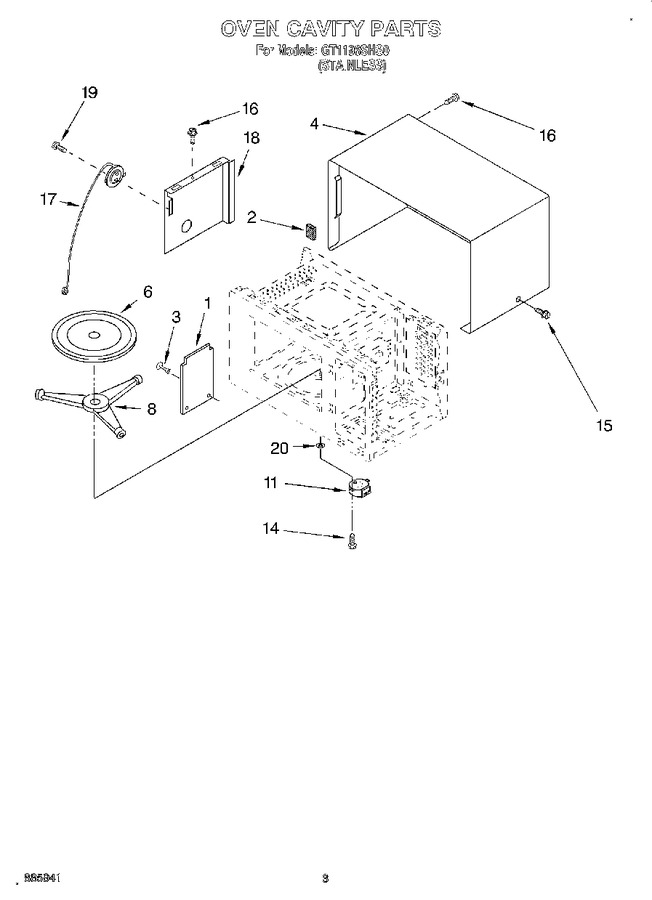 Diagram for GT1196SHS0