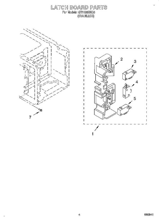 Diagram for GT1196SHS0